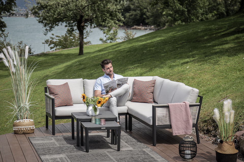 Metall Gartenlounge