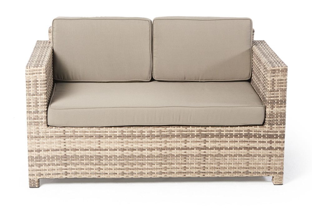Rattan Gartenmöbel - Westham Lounge - natural - Gartensofa - Set