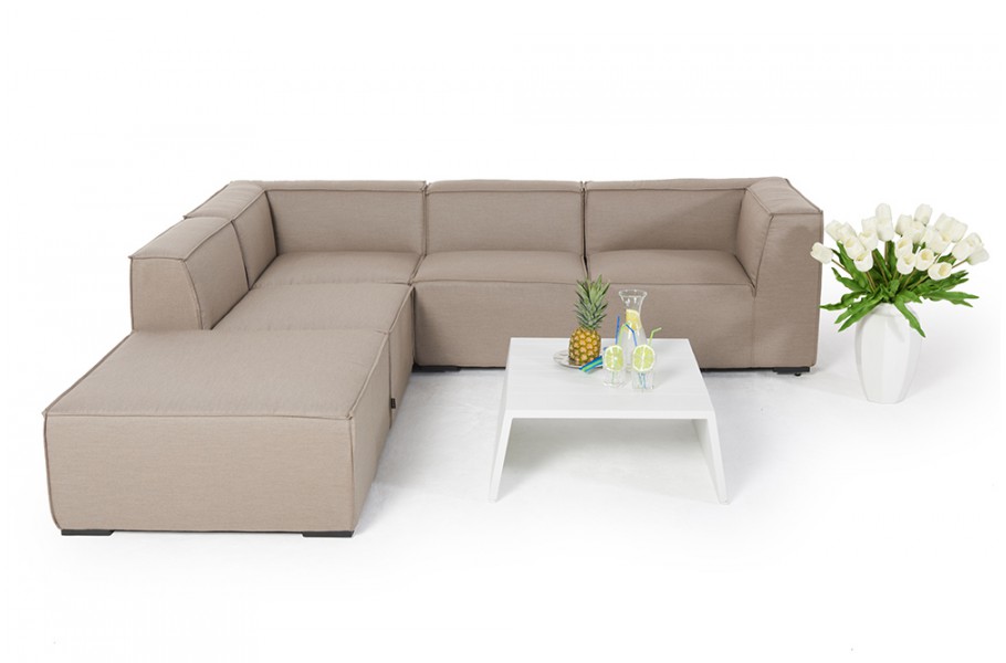 allwetter outdoor lounge agnes sandbraun