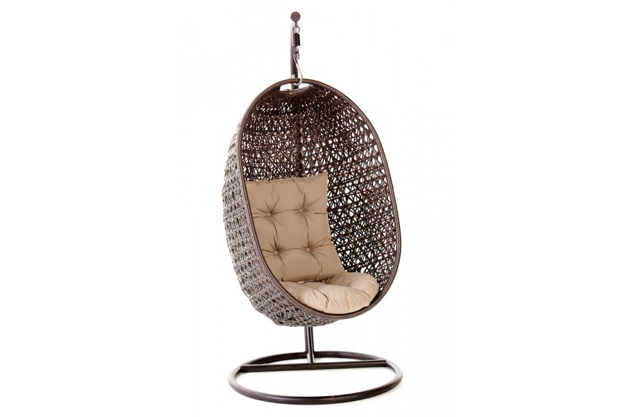Hanging Chair aus Kunststoffgeflecht Calimero