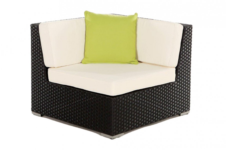 Zierkissen Grün für Rattan Gartenmöbel Lounge Sitzgruppe