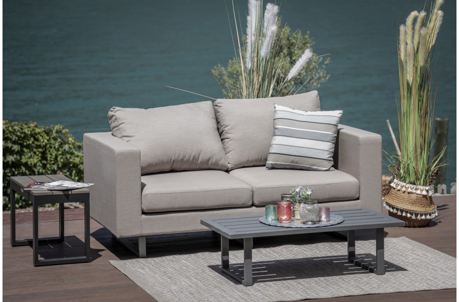 Gartensofa Sitzkissen sandbraun