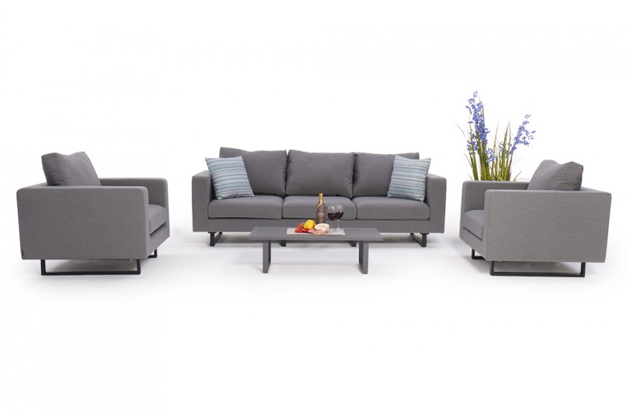 gartensofa wellington grau