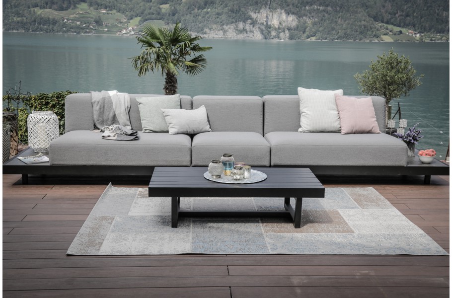 Grosses Outdoor Sofa  Windsor grau