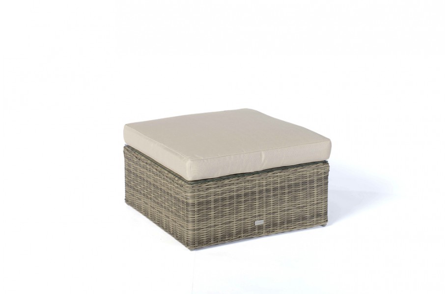 Panda Rattan Gartenmöbel Lounge Hocker mit Poster