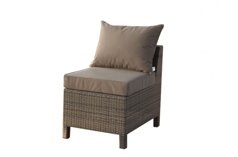 Rattan Gartenmöbel Pandora Sandstorm Mittelteil