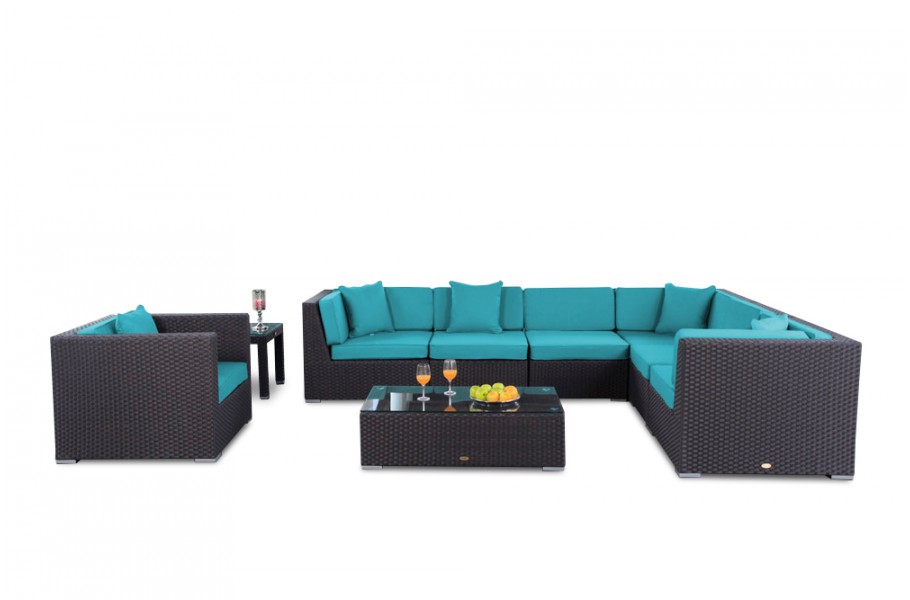 Rattan Lounge Tranquillo Loungepolster Überzug