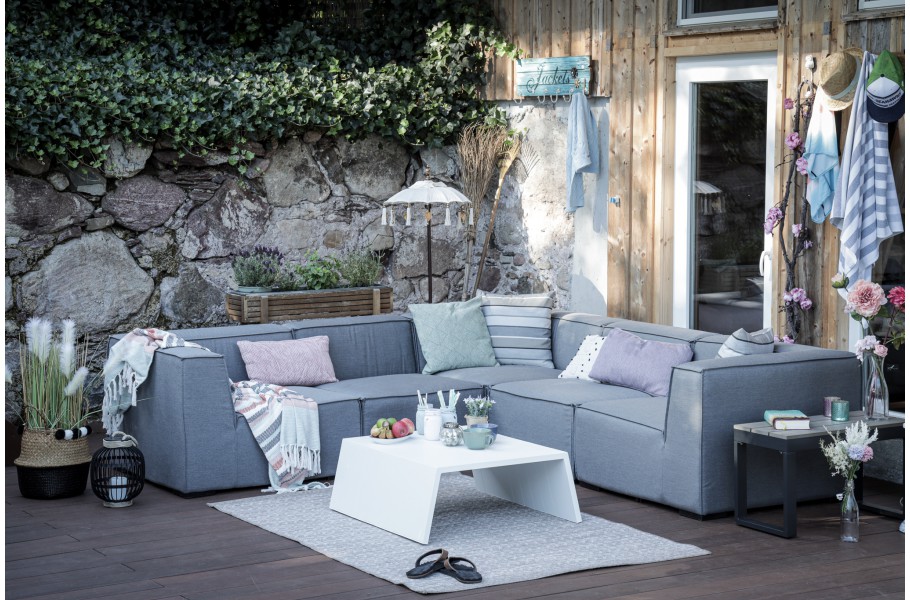 Sunbrella Allwettermöbel grau