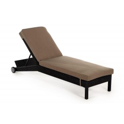 Adria Rattan Gartenmöbel Liege Überzug Sandbraun