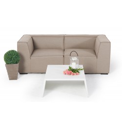 Hanna Allwetter Outdoor Lounge sandbraun