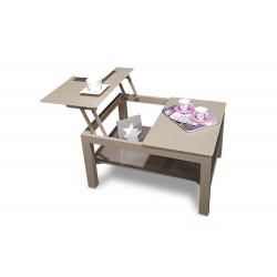 Höhenverstellbarer Loungetisch