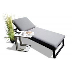 Brooks Liegestuhl grau