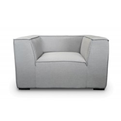 Outdoor Sofa Chefsessel grau