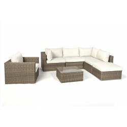 Broadway Special Rattan Gartenmöbel Überzug Beige