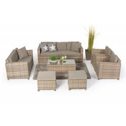 Westham Deluxe Rattan Gartenmöbel natural