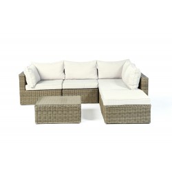 Broadway Rattan Gartenmöbel Überzug Beige
