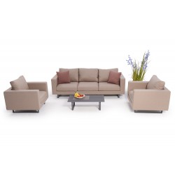 Gartenlounge Wellington sandbraun