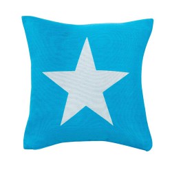 Zierkissen Special Big Star Aqua