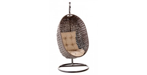 Hanging Chair aus Kunststoffgeflecht Calimero