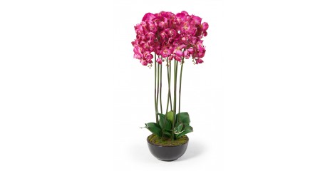 Orchideen Maria 83 cm pink kunststoff