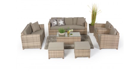 Rattan Westham Deluxe Gartenmöbel natural