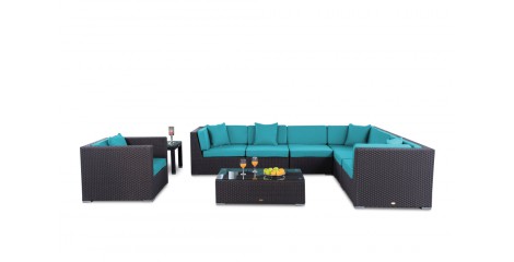 Rattan Lounge Tranquillo Loungepolster Überzug