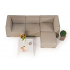 adriane outdoorlounge allwetter lounge von oben