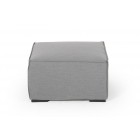 allwetter lounge adriane grau fusshocker outdoormöbel