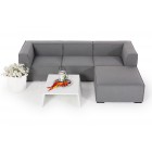 Allwetter Lounge Emma grau Gartenlounge