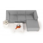 Allwetter Lounge Sofa Emma grau