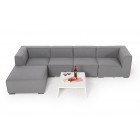 Allwetter Outdoor Lounge Eline grau