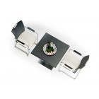 balkontisch manfred schwarz 2 stühle