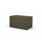 Rattan Gartenmöbel Kissenbox nautral round gross