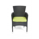 Californai Rattan Stuhl Überzug Grün