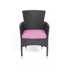 Californai Rattan Stuhl Überzug Lila