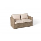 Rattan Gartenmöbel Set Dubai 2er Sofa