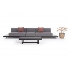 garten lounge 3er windsor grau