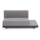 gartenlounge 2er sofa torontino grau