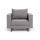 gartenlounge sitzgruppe jersey grau sessel