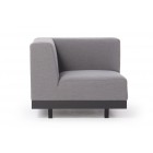 Gartenlounge Sunbrella Stoff grau