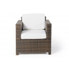 Gartenlounge Westham Sessel braun