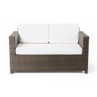 Gartenlounge Westham Sofa 2er braun
