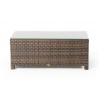 Gartenlounge Westham Sofa - coffee table braun