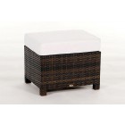 Luxury Deluxe 3er Lounge Hocker Braun