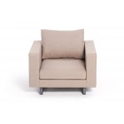 gartensofa jersey outdoor sessel sandbraun