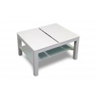 klapptisch: loungetisch weiss