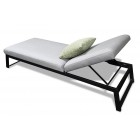 Liege Brooks mit Kissen Sunbrella