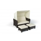 Lorena Rattan Lounge Chair braun