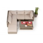 Lounge für 4-5 Personen Stella von oben natural