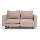lounge outdoor outdoormöbel mandala sofa sandbraun